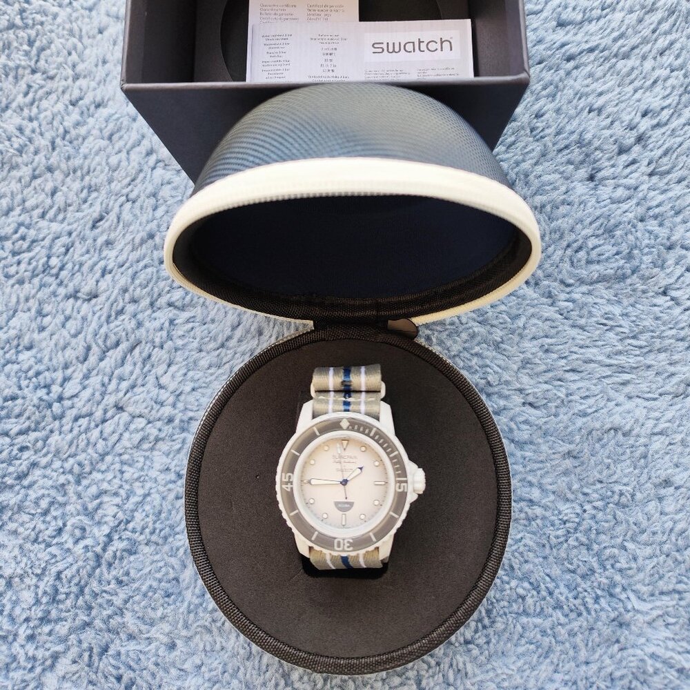 Swatch X Blancpain Fifty Fathoms Antarctic - Picture 7 of 7